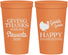Personalized Thanksgiving 22 oz Stadium Cups - Gobble Gobble | 260040