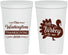 Personalized Thanksgiving 22 oz Stadium Cups - Talk Turkey To Me | 260046