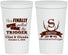 Personalized Wedding 22 oz Stadium Cups - Finally Pull The Trigger | 264