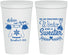 Personalized Wedding 22 oz Stadium Cups - Christmas Sweater | 265