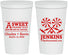 Personalized Wedding 22 oz Stadium Cups - Sweet Thank You | 269