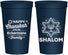 Personalized Hanukkah 22 oz Stadium Cups - Shalom | 270015