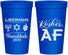 Personalized Hanukkah 22 oz Stadium Cups - Menorah Dreidel | 270024