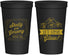 Personalized Wedding 22 oz Stadium Cups - Let Love Glow | 273