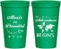 Personalized Wedding 22 oz Stadium Cups - The Adventure Begins | 276