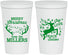 Personalized Christmas 22 oz Stadium Cups - Reindeer | 280003