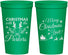 Personalized Christmas 22 oz Stadium Cups - Reindeer | 280005