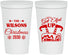 Personalized Christmas 22 oz Stadium Cups - Lets Get Elfed Up | 280006
