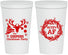 Personalized Christmas 22 oz Stadium Cups - Merry Af | 280014