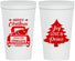 Personalized Christmas 22 oz Stadium Cups - Christmas Tree | 280026
