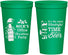 Personalized Christmas 22 oz Stadium Cups - Elf | 280029