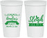 Personalized Christmas 22 oz Stadium Cups - Sleigh All Day | 280031