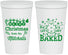 Personalized Christmas 22 oz Stadium Cups - Lets Get Baked | 280039
