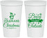 Personalized Christmas 22 oz Stadium Cups - Cold Outside | 280043