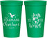 Personalized Christmas 22 oz Stadium Cups - Joy To The World | 280045