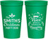 Personalized Christmas 22 oz Stadium Cups - Touch Of Naughty | 280049