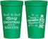 Personalized Christmas 22 oz Stadium Cups - Snowflakes | 280053