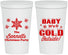 Personalized Christmas 22 oz Stadium Cups - Joy To The World | 280054