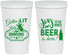 Personalized Christmas 22 oz Stadium Cups - Wine | 280055