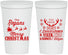 Personalized Christmas 22 oz Stadium Cups - Reindeer | 280062