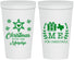 Personalized Christmas 22 oz Stadium Cups - Texas | 280075