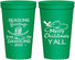 Personalized Christmas 22 oz Stadium Cups - Texas | 280077