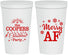 Personalized Christmas 22 oz Stadium Cups - Merry Af | 280078