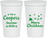 Personalized Christmas 22 oz Stadium Cups - Santa Claus | 280079