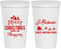 Personalized Christmas 22 oz Stadium Cups - Santa Claus | 280086