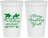 Personalized Christmas 22 oz Stadium Cups - Country | 280087