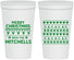 Personalized Christmas 22 oz Stadium Cups - Ugly Sweater | 280091