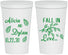Personalized Wedding 22 oz Stadium Cups - Fall In Love | 283