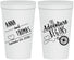Personalized Wedding 22 oz Stadium Cups - The Adventure Begins | 284