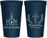 Personalized Baptism 22 oz Stadium Cups - Blessed Day | 290009