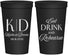 Personalized Rehearsal Dinner 22 oz Stadium Cups - Eat Drink Rehearse | 30000