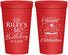 Personalized 16th Birthday 22 oz Stadium Cups - Cupcake | 300006