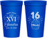 Personalized 16th Birthday 22 oz Stadium Cups - Cupcake | 300007