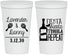 Personalized Wedding 22 oz Stadium Cups - Fiesta Siesta Tequila Repeat | 306
