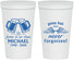 Personalized Memorial 22 oz Stadium Cups - Gone But Never Forgotten | 310010