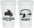 Personalized Memorial 22 oz Stadium Cups - Riding In Our Hearts | 310014
