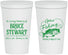 Personalized Memorial 22 oz Stadium Cups - Gone Fishing | 310023