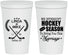 Personalized Wedding 22 oz Stadium Cups - We Interrupt Hockey | 312