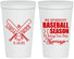 Personalized Wedding 22 oz Stadium Cups - We Interrupt Baseball | 313