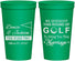Personalized Wedding 22 oz Stadium Cups - We Interrupt Golf | 315