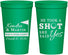 Personalized Wedding 22 oz Stadium Cups - Took A Shot Golf | 320