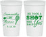 Personalized Wedding 22 oz Stadium Cups - Took A Shot Tennis | 321
