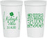 Personalized Wedding 22 oz Stadium Cups - Lucky In Love | 328