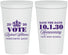 Personalized Homecoming 22 oz Stadium Cups - Hoco Queen Vote | 330020