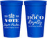Personalized Homecoming 22 oz Stadium Cups - Hoco King Vote | 330021
