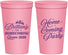 Personalized Homecoming 22 oz Stadium Cups - Hoco Queen Vote | 330022
